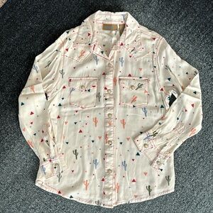 Girls Wrangler button down shirt 🌵